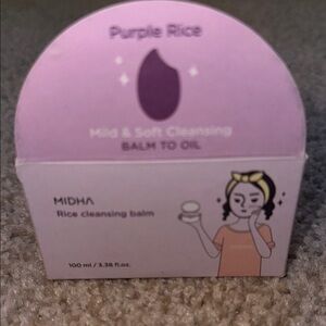 MIDHA Purple Vegan Rice Cleansing Balm